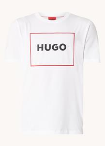 HUGO, T-Shirt Dumex in weiß, Shirts für Herren