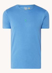Polo Ralph Lauren Embroidered Logo Cotton-Jersey T-Shirt - L