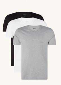 Hugo Boss T-shirt met ronde hals in 3-pack