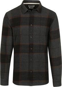 Anerkjendt 900860 aklouis brushed check 0526 dark grey mel