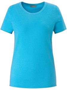 Kaschmir-Shirt 1/2-Arm include blau 