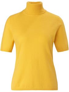 Rollkragen-Pullover aus 100% Premium-Kaschmir Peter Hahn Cashmere gelb 