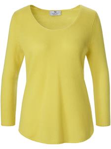 Pullover aus 100% Premium-Kaschmir Peter Hahn Cashmere gelb 