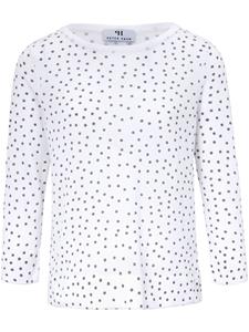 Peter Hahn, 3/4 Arm-Pullover Cotton in weiß, Shirts für Damen