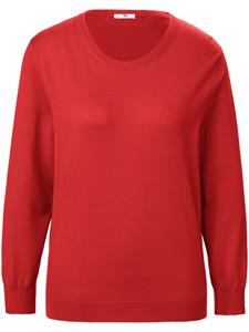 Rundhals-Pullover PETER HAHN PURE EDITION rot 
