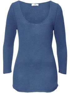 Pullover aus 100% Premium-Kaschmir Peter Hahn Cashmere blau 