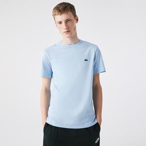 Lacoste Herren T-Shirt aus Baumwolle mit Aufdruck - Türkis 