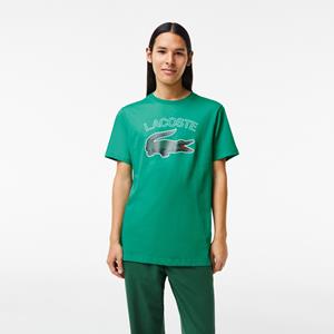 Lacoste Herren  Sport T-Shirt mit Krokodilaufdruck - Grün 