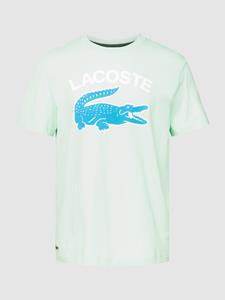 Lacoste Herren  T-Shirt mit XL-Krokodilaufdruck - Hellgrün 