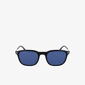 Lacoste Herren  Sonnenbrille aus Acetat - BLACK / BLUE / BLACK 