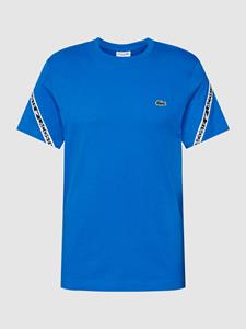 Lacoste Herren  T-Shirt mit bedruckten Streifen - Blau 