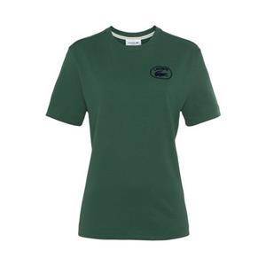 Lacoste Damen  T-Shirt aus Bio-Baumwolle - Grün 