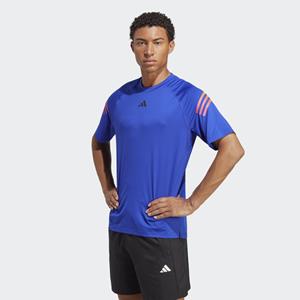 adidas Train Icons 3-Streifen Training T-Shirt Blau