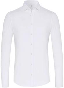 Desoto Hemd Bügelfrei Jersey Weiß