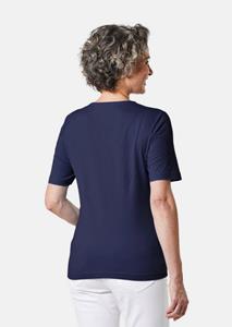 GOLDNER Print-Shirt Basic T-Shirt aus reiner Baumwolle