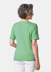 GOLDNER T-Shirt Basic T-Shirt aus reiner Baumwolle