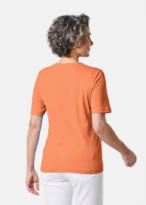 Goldner Fashion Basic shirt van puur katoen - abrikoos 