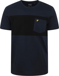 Lyle and Scott T-shirt Pocket Navy