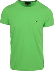 Tommy Hilfiger Logo-T-Shirt Hellgrün