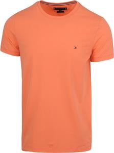 Tommy Hilfiger Logo-T-Shirt Teufel Orange