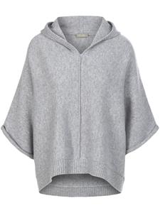 Hoodie-Pullover aus Schurwolle und Kaschmir include grau 