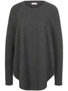 Rundhals-Pullover include grau 
