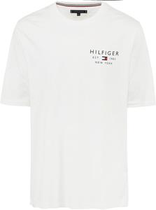 Tommy Hilfiger Big and Tall Logo T Shirt Weiß