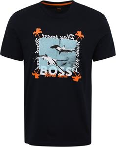 Hugo Boss T-shirt Teeshark Dunkelblau