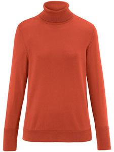 Rollkragen-Pullover aus 100% SUPIMA-Baumwolle Peter Hahn orange 