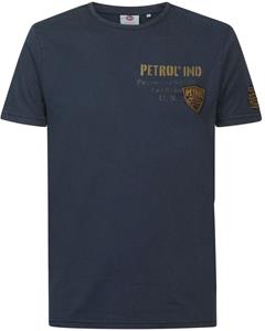 petrolindustries Petrol Industries Männer T-Shirt Vintage in blau