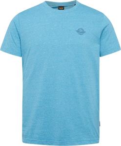 PME Legend T-Shirt Logo Melange Blauw