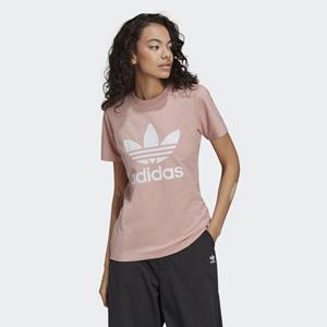 adidasoriginals adidas Originals Frauen T-Shirt Trefoil in rosa