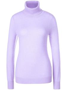 Rollkragen-Pullover aus 100% Premium-Kaschmir Peter Hahn Cashmere lila 