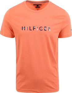 Tommy Hilfiger T-shirt Logo Orange 