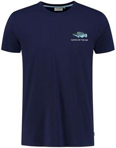 Shiwi T Shirt Fisch Navy