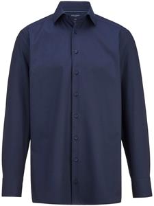 OLYMP Luxor 24/Seven Overhemd, modern fit, Global Kent, Bleu
