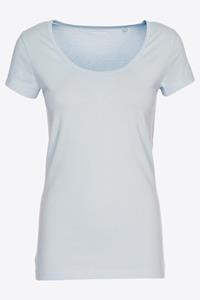 Bristol merk Bristol T|shirt | Biokatoen | Lichtblauw  | Dames