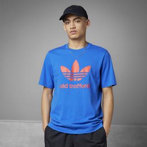 adidasoriginals Manchester United T-Shirt Trefoil - Blau/Rot