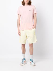 Lacoste T-shirt met logopatch - Roze