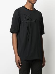 Rick Owens X Champion x Champion katoenen T-shirt - Zwart