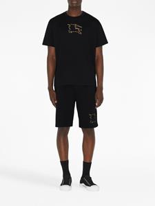 Burberry T-shirt met print - Zwart