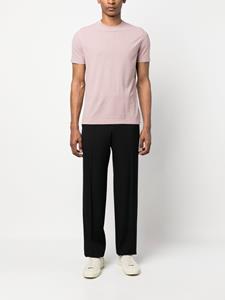 Zanone T-shirt met ronde hals - Roze