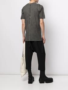 Isaac Sellam Experience T-shirt met banddetail - Grijs