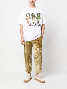 Dsquared2 T-shirt met print - Wit