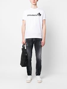 Dsquared2 T-shirt met logoprint - Wit