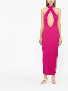 MISBHV Maxi-jurk met uitgesneden detail - Roze