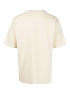 Auralee T-shirt met ronde hals - Beige