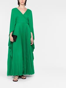 Valentino Maxi-jurk met V-hals - Groen