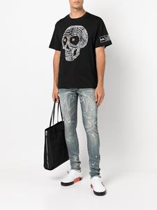 Haculla T-shirt met doodskopprint - Zwart