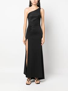 Blanca Vita Asymmetrische jurk - Zwart
